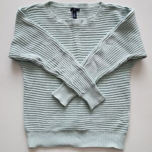 Gap Mint Green Ribbed Sweater